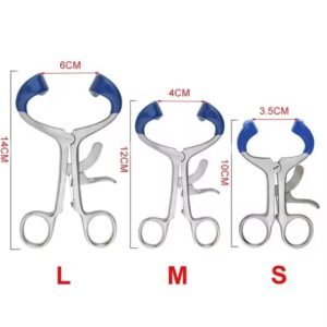 3 Pcs Molt Mouth Gag 3.5" 4.5" 5.5" Blue PVC Mouth Opener Dental Instruments SetOpens in a new window or tab Brand New
